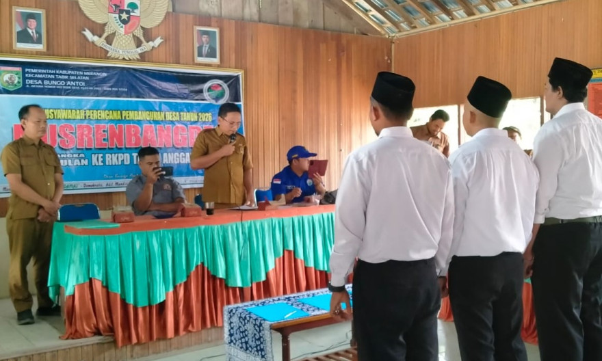 Pelatikan Perangkat  Desa Bungo Antoi Tahun 2026